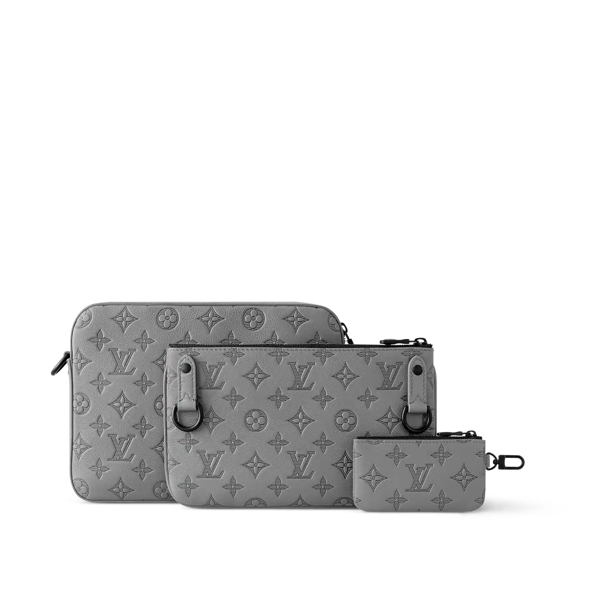 Louis Vuitton Trio Messenger Bag - Anthracite Gray