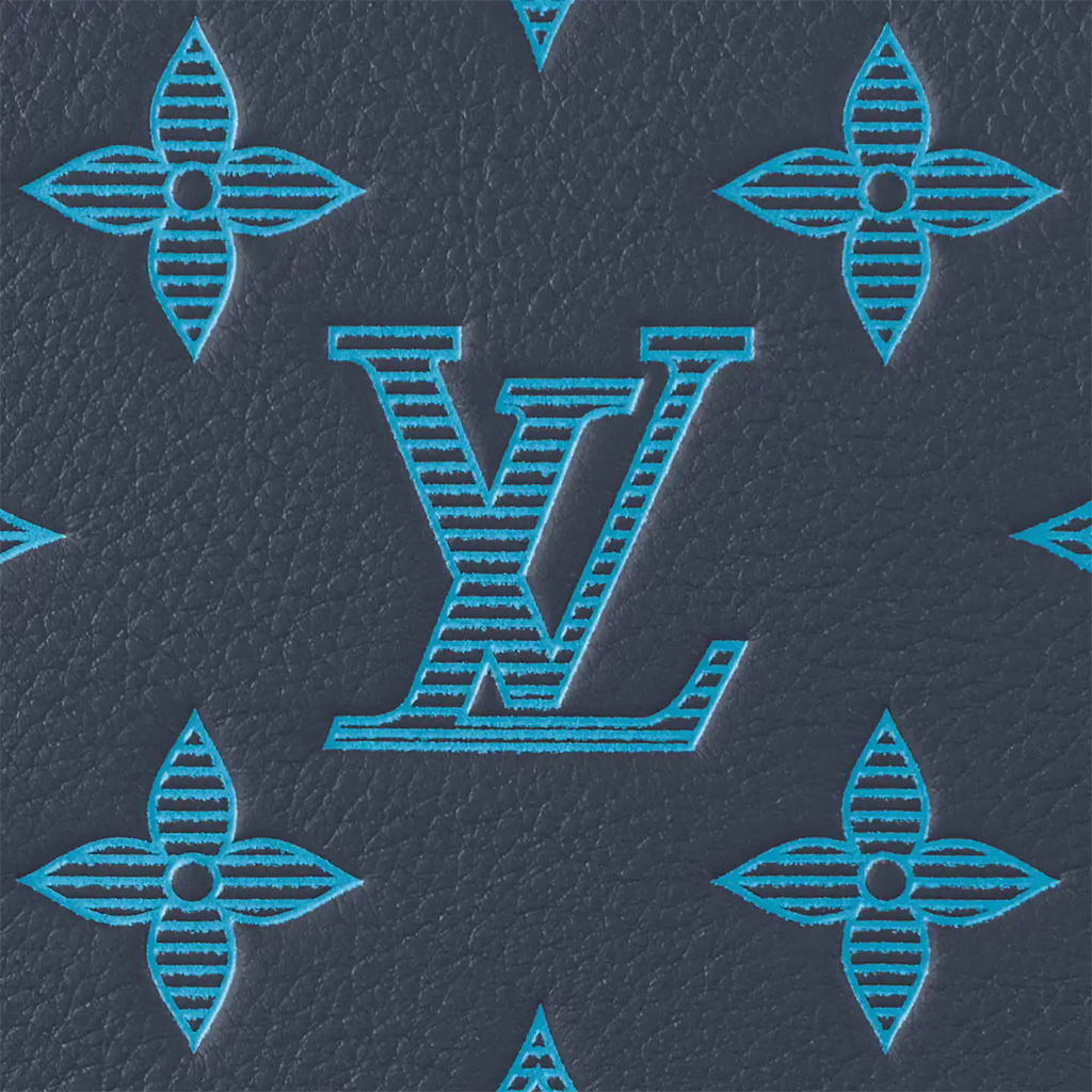 Louis Vuitton Trio Messenger Bag - Navy River Blue